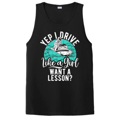 Jet Ski Driver Drive Like A Water Sports Jet Ski Gift PosiCharge Competitor Tank