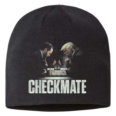 Jack Smith Donald Trump Checkmate Vintage Retro Political Sustainable Beanie