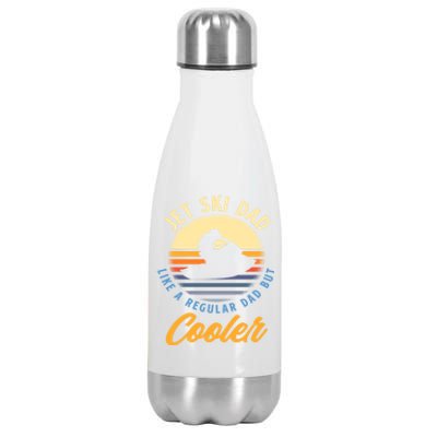 Jet Ski Dad Like A Regular Dad But Cooler Jet Ski Cute Gift Stainless Steel Insulated Water Bottle