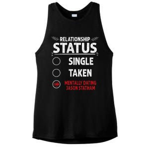 J. Statham Dating Relationship Status Ladies PosiCharge Tri-Blend Wicking Tank