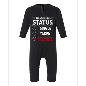 J. Statham Dating Relationship Status Infant Fleece One Piece