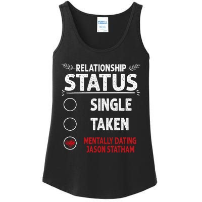 J. Statham Dating Relationship Status Ladies Essential Tank