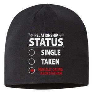 J. Statham Dating Relationship Status Sustainable Beanie