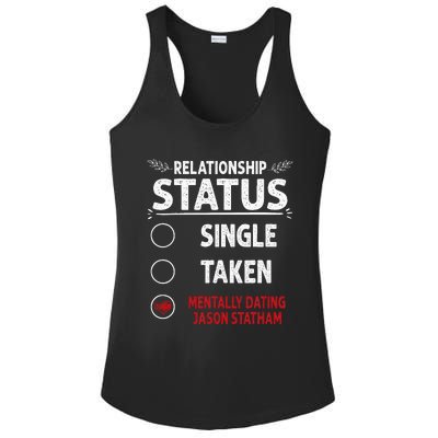 J. Statham Dating Relationship Status Ladies PosiCharge Competitor Racerback Tank