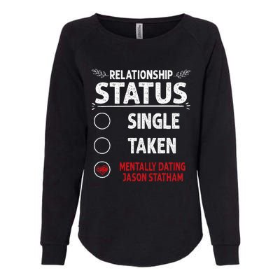 J. Statham Dating Relationship Status Womens California Wash Sweatshirt