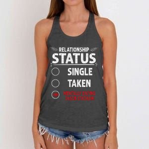 J. Statham Dating Relationship Status Women's Knotted Racerback Tank