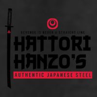 Japanese Steel Dark Version 7 Panel Mesh Trucker Snapback Hat
