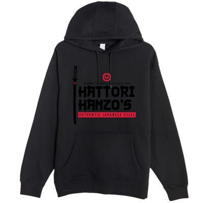Japanese Steel Dark Version Premium Pullover Hoodie