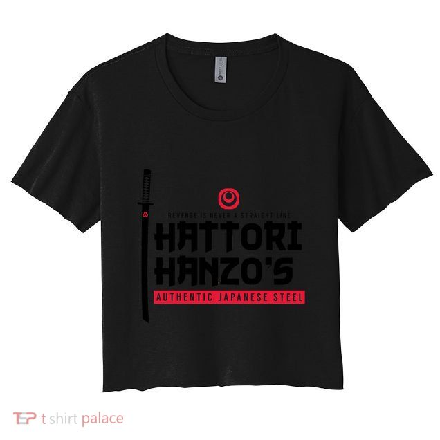 Japanese Steel Dark Version Crop Top