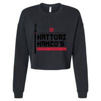 Japanese Steel Dark Version Cropped Pullover Crew