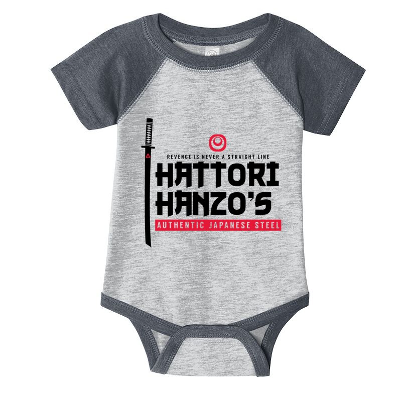 Japanese Steel Dark Version Infant Baby Jersey Bodysuit