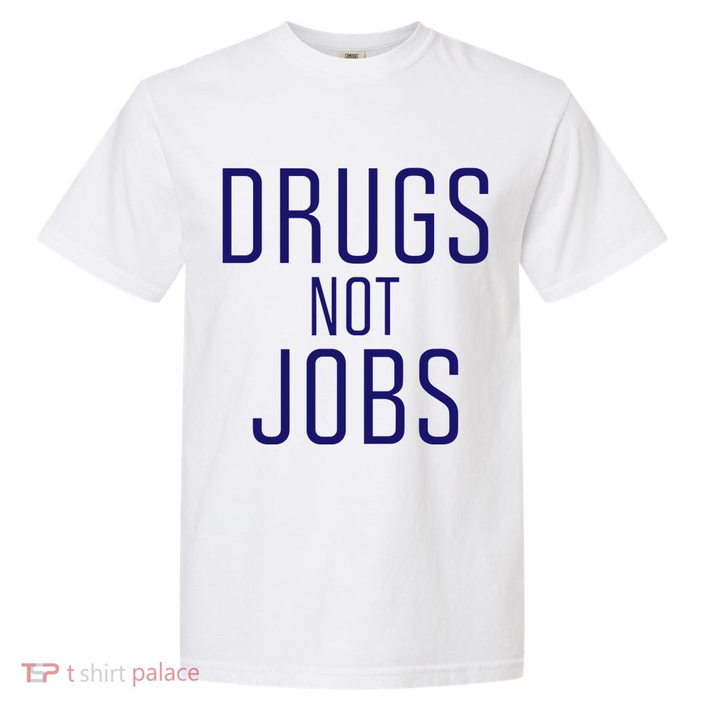 J. Spaceman Drugs Not Jobs Garment-Dyed Heavyweight T-Shirt