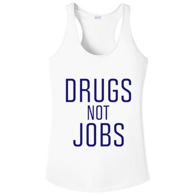 Drugs Not Jobs Ladies PosiCharge Competitor Racerback Tank