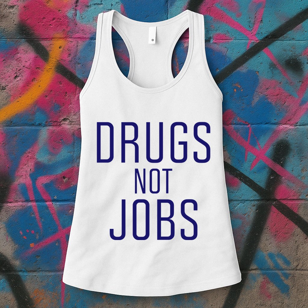 Drugs Not Jobs Womens Tank Top