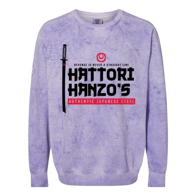 Japanese Steel Dark Version Colorblast Crewneck Sweatshirt