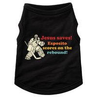 Jesus Saves Esposito Scores On The Rebound Doggie Tank