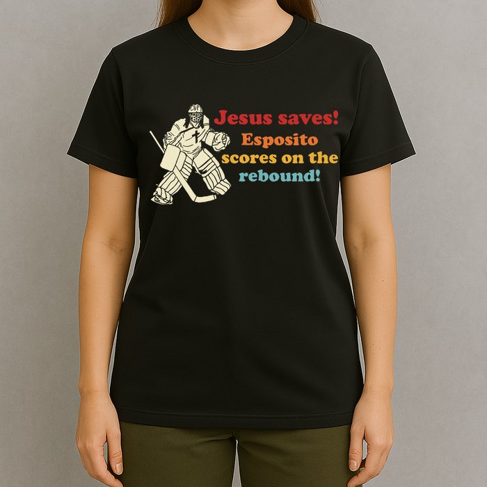 Jesus Saves Esposito Scores On The Rebound T-Shirt