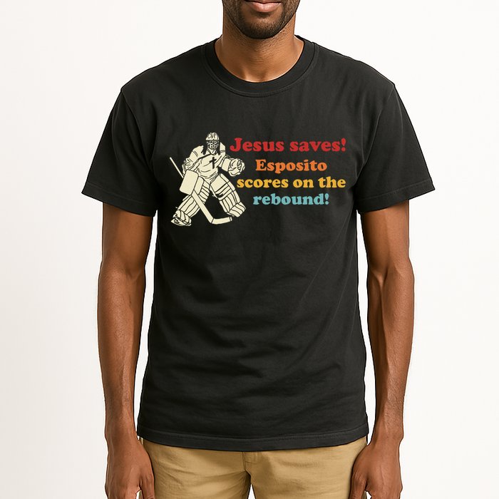 Jesus Saves Esposito Scores On The Rebound Tall T-Shirt