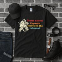 Jesus Saves Esposito Scores On The Rebound Tall T-Shirt