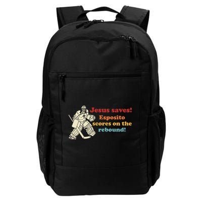 Jesus Saves Esposito Scores On The Rebound Backpack