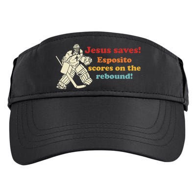 Jesus Saves Esposito Scores On The Rebound Adult Drive Performance Visor