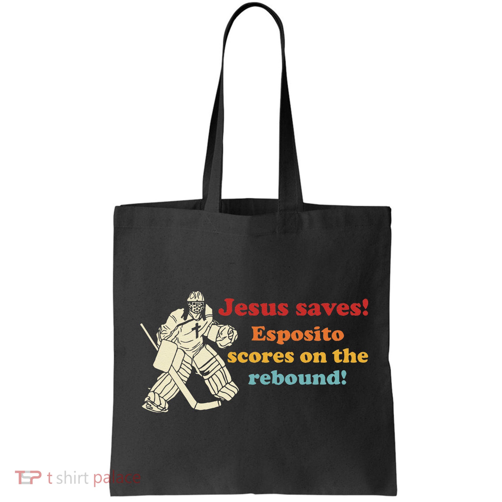 Jesus Saves Esposito Scores On The Rebound Bag
