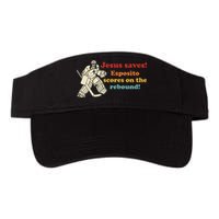 Jesus Saves Esposito Scores On The Rebound Visor