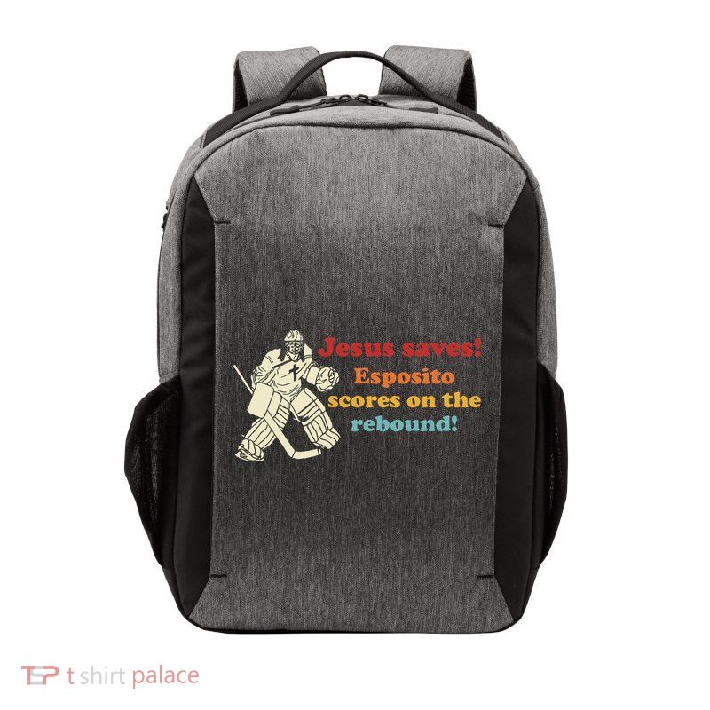 Jesus Saves Esposito Scores On The Rebound Vector Backpack