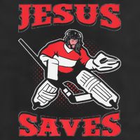 Jesus Saves Funny Hockey 10402 Hat
