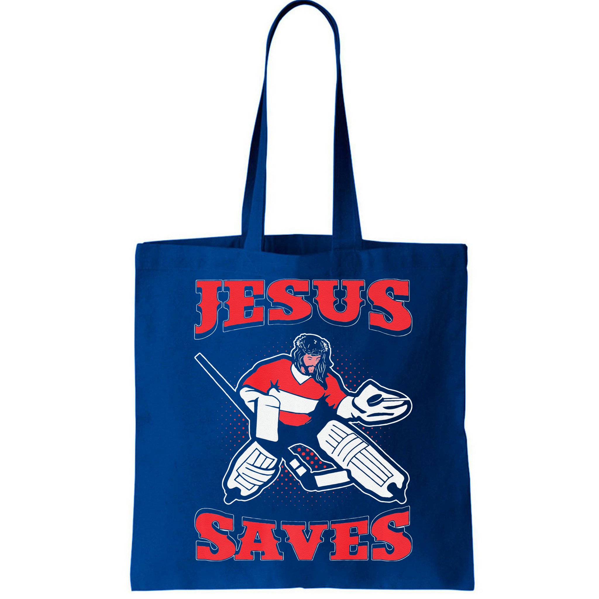 Jesus Saves Funny Hockey 10402 Bag