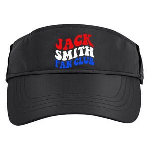 Jack Smith Fan Club Fun Summer Groovy Red Blue Adult Drive Performance Visor