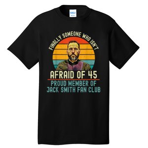 Jack Smith For President Jack Smith 2024 Karma Retro Us Flag Tall T-Shirt