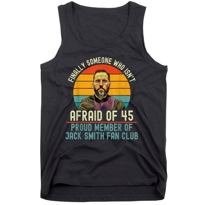 Jack Smith For President Jack Smith 2024 Karma Retro Us Flag Tank Top