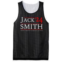 Jack Smith For President Jack Smith 2024 Karma Retro Us Flag Mesh Reversible Basketball Jersey Tank