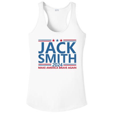 Jack Smith For President Jack Smith 2024 Karma Retro Us Flag Ladies PosiCharge Competitor Racerback Tank