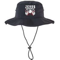 Jesus Spares Funny Christian Bowling Bucket Hat