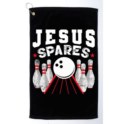 Jesus Spares Funny Christian Bowling Golf Towel