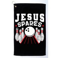 Jesus Spares Funny Christian Bowling Golf Towel