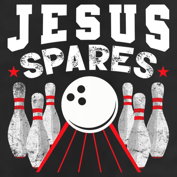 Jesus Spares Funny Christian Bowling Golf Towel