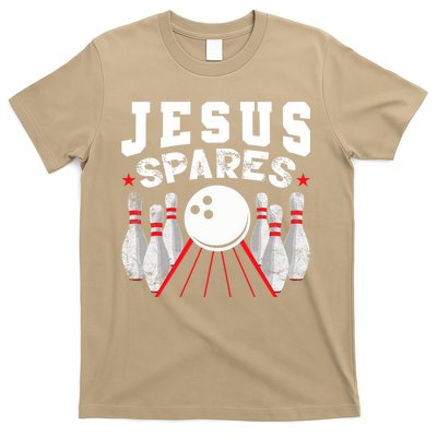 Jesus Spares Funny Christian Bowling T-Shirt
