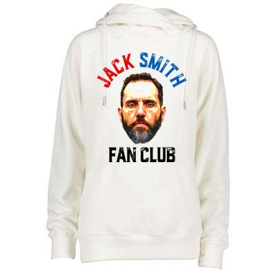 Jack Smith Fan Club Retro Usa Flag American Funny Political Womens Funnel Neck Pullover Hood