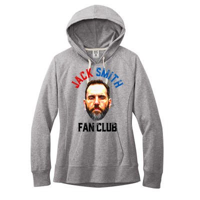 Jack Smith Fan Club Retro Usa Flag American Funny Political Women's Fleece Hoodie