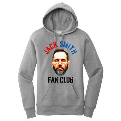 Jack Smith Fan Club Retro Usa Flag American Funny Political Women's Pullover Hoodie