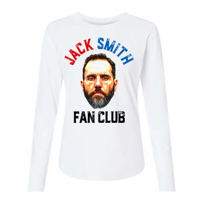 Jack Smith Fan Club Retro Usa Flag American Funny Political Womens Cotton Relaxed Long Sleeve T-Shirt