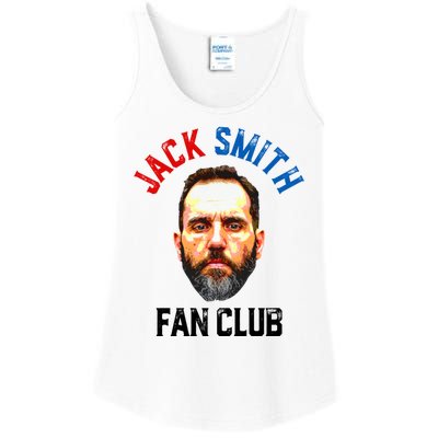 Jack Smith Fan Club Retro Usa Flag American Funny Political Ladies Essential Tank