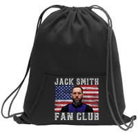 Jack Smith Fan Club American Flag Sweatshirt Cinch Pack Bag