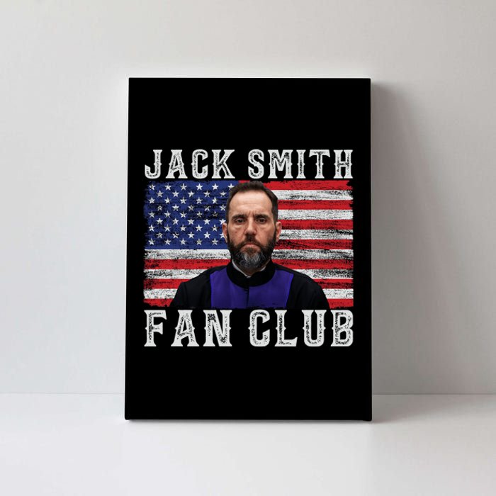 Jack Smith Fan Club American Flag Canvas