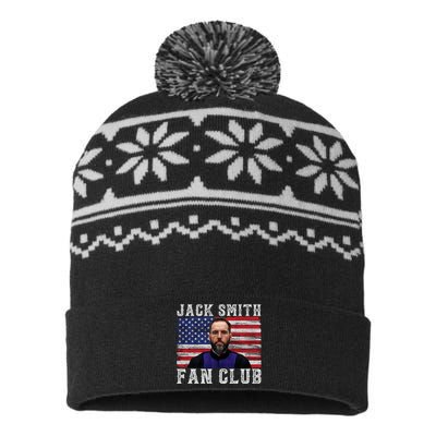 Jack Smith Fan Club American Flag USA-Made Snowflake Beanie