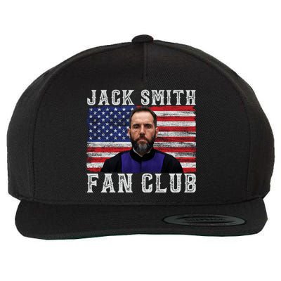 Jack Smith Fan Club American Flag Wool Snapback Cap