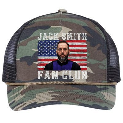 Jack Smith Fan Club American Flag Retro Rope Trucker Hat Cap